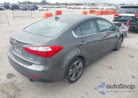 2014 Kia Forte Ex z USA, uszkodzony, nr VIN KNAFZ4A83E5103139